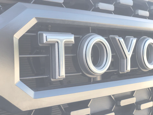 Tufskinz Grille Letter Overlays (Multiple Color Options) | 2024-2026 Toyota Tacoma