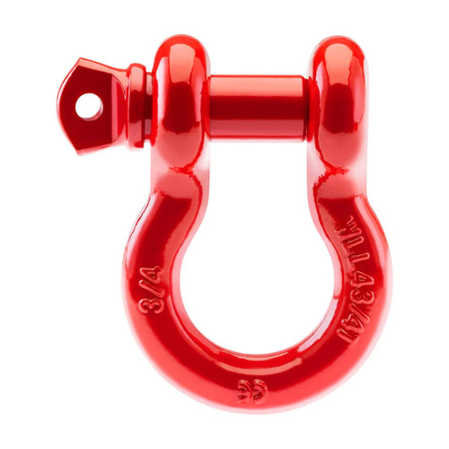 Supreme Suspensions 1pc. Universal 3/4" D-Ring Shackle Kit - Red | (UNVREVYG01R1)
