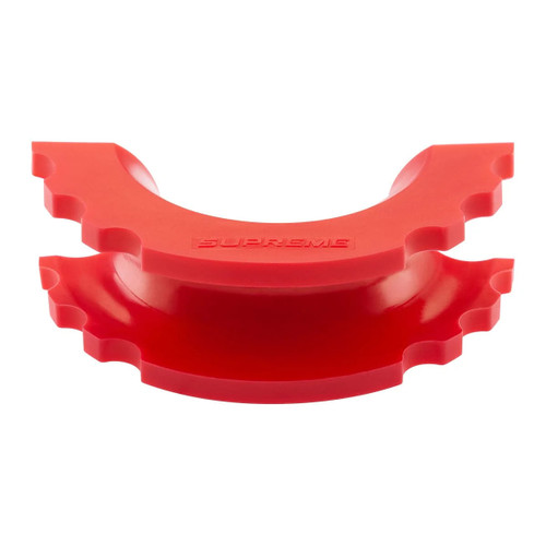 Supreme Suspensions Universal Shackle Isolator Kit - Red | (UNVREVYG02RD)