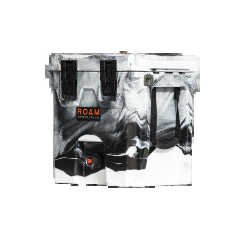 ROAM Adventure Co. 20QT Rugged Drink Tank - White-Black Marble | (ROAM-CLR-DT-WBMARBLE)