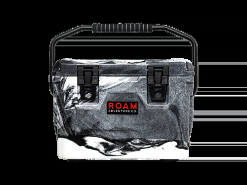 ROAM Adventure Co. 20QT Rugged Cooler - White-Black Marble | (ROAM-CLR-20-WBMARBLE)