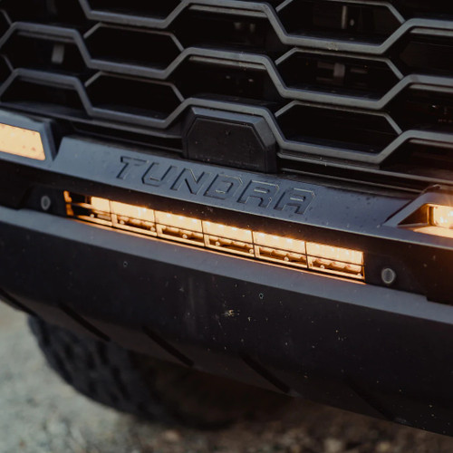 Heretic 20" LED Hidden Bumper Light Bar Kit - Amber Lens | 2022-2025 Toyota Tundra Heretic 20" LED Hidden Bumper Light Bar Kit - Amber Lens | 2022-2025 Toyota Tundra