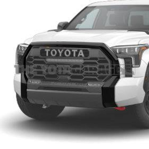 Toyota OEM Upper & Lower Grille Surround - Black | 2022-2025 Toyota Tundra Toyota OEM Upper & Lower Grille Surround - Black | 2022-2025 Toyota Tundra