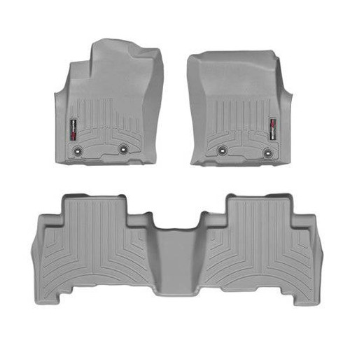 WeatherTech Front & Rear DigitalFit FloorLiner | Grey - 2010+ Toyota 4Runner WeatherTech Front & Rear DigitalFit FloorLiner | Grey - 2010+ Toyota 4Runner