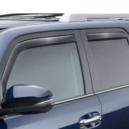 WeatherTech Front & Rear Side Window Deflectors | Dark Smoke - 2024-2014 Toyota 4Runner (82531) WeatherTech Front & Rear Side Window Deflectors | Dark Smoke - 2024-2014 Toyota 4Runner (82531)