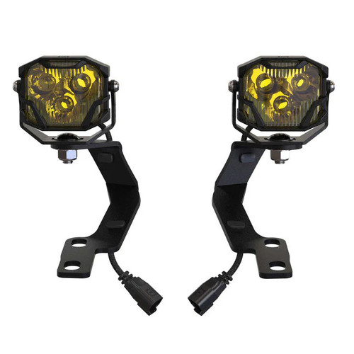 Morimoto 4Banger LED Ditch Light Kit - Yellow | 2014-2021 Toyota Tundra Morimoto 4Banger LED Ditch Light Kit - Yellow | 2014-2021 Toyota Tundra