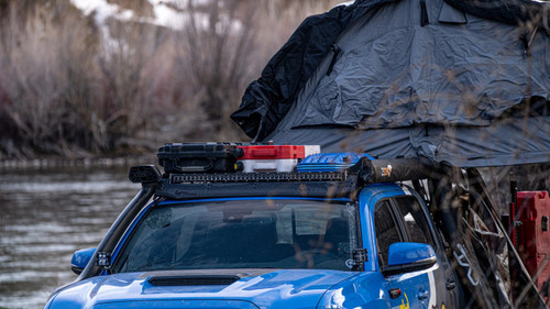 Prinsu Roof Rack | 2005+ Toyota Tacoma w/ Special Edition TRD Pro Snorkel