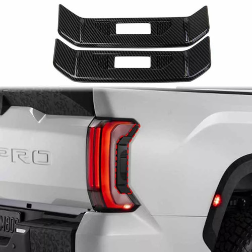 FP Carbon Fiber Tail Light Side Covers | 2022-2026 Toyota Tundra (FPP2006)