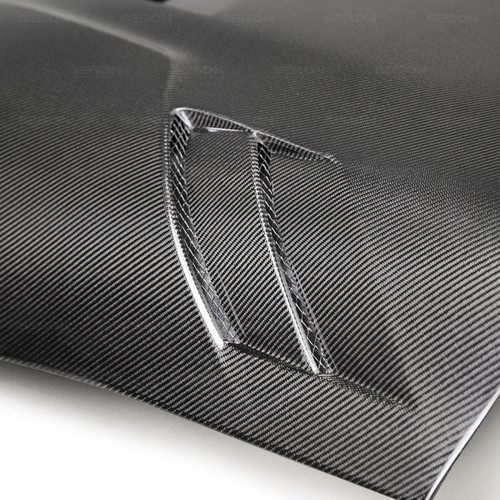 Seibon TSII-Style Double-Sided Carbon Fiber Hood | 2020+ Toyota Supra GR A90