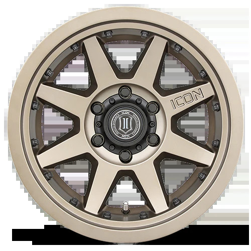 良品 SPORT RUOTA & 8.2~8mm山 イエローハット ice FRONTAGE 185/60R15 セリカラクティストレジアシエンタインプレッサ等 Icon Alloys Rebound Pro Wheel - Bronze | 2022-2026 Toyota Tundra