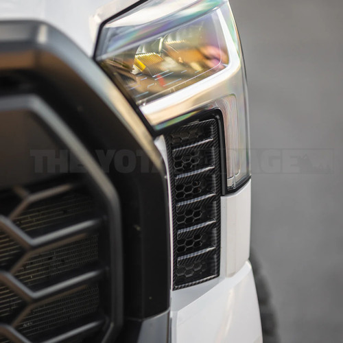 FP Carbon Fiber Front Bumper Vent Covers | 2022-2025 Toyota Tundra FP Carbon Fiber Front Bumper Vent Covers | 2022-2025 Toyota Tundra