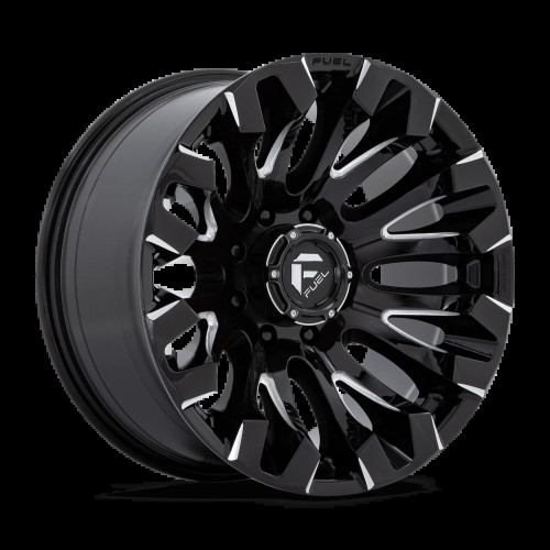 Fuel Quake Wheels Gloss Black Milled D828 | 2022-2025 Toyota Tundra (D82820008447) Fuel Quake Wheels Gloss Black Milled D828 | 2022-2025 Toyota Tundra (D82820008447)