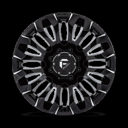 Fuel Quake Wheels Gloss Black Milled D828 | 2022-2026 Toyota Tundra (D82820008447)