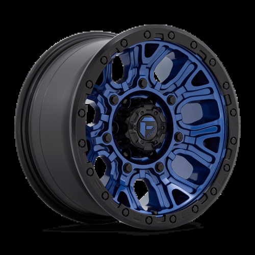 Fuel Traction Wheels Dark Blue w/ Black Ring D827 | 2023-2016 Toyota Tacoma / 2010+ 4Runner (Multiple Size Options) Fuel Traction Wheels Dark Blue w/ Black Ring D827 | 2023-2016 Toyota Tacoma / 2010+ 4Runner (Multiple Size Options)