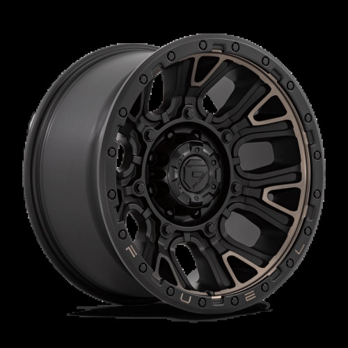 Fuel Traction Wheels Matte Black w/ Double Dark Tint D824 | 2022-2025 Toyota Tundra (Multiple Size Options) Fuel Traction Wheels Matte Black w/ Double Dark Tint D824 | 2022-2025 Toyota Tundra (Multiple Size Options)