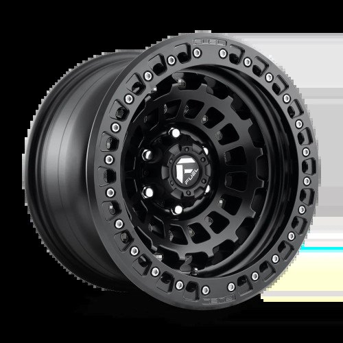 Fuel Zephyr Beadlock Matte Black D101 | 2023-2016 Toyota Tacoma