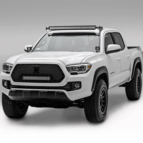 ZROADZ Hood Hinges Mounting Kit w/2 3" POD LED Lights - 2023-2016 Toyota Tacoma (Z369401-KIT2)