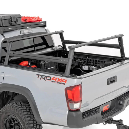 Rough Country Aluminum Bed Rack | 2005-2023 Toyota Tacoma Rough Country Aluminum Bed Rack | 2005-2023 Toyota Tacoma