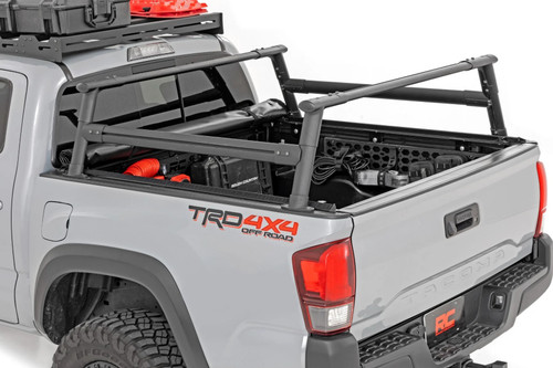 Rough Country Aluminum Bed Rack | 2005-2023 Toyota Tacoma