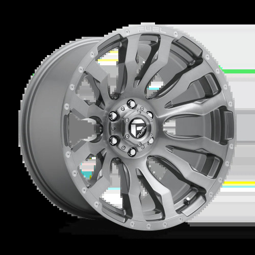 Fuel Blitz Wheels Brushed Gun Metal Tinted Clear D693 | 2022-2025 Toyota Tundra (Multiple Size Options) Fuel Blitz Wheels Brushed Gun Metal Tinted Clear D693 | 2022-2025 Toyota Tundra (Multiple Size Options)