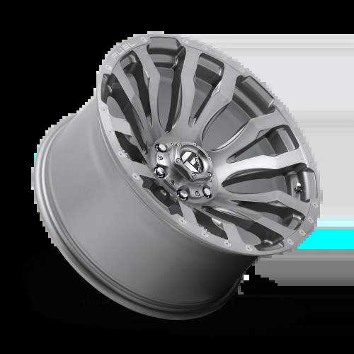 Fuel Blitz Wheels Brushed Gun Metal Tinted Clear D693 | 2023-2016 Toyota Tacoma / 2010+ 4Runner (Multiple Size Options)