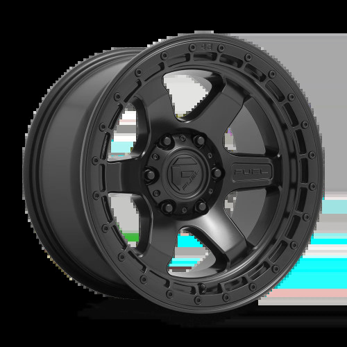 Fuel Block Wheels Matte Black w/Black Ring D750 | 2023-2016 Toyota Tacoma / 2010+ 4Runner (Multiple Size Options) Fuel Block Wheels Matte Black w/Black Ring D750 | 2023-2016 Toyota Tacoma / 2010+ 4Runner (Multiple Size Options)