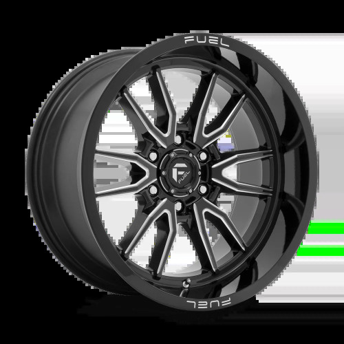 Fuel Clash Wheels Gloss Black Milled D761 | 2023-2016 Toyota Tacoma / 2010+ 4Runner (Multiple Size Options) Fuel Clash Wheels Gloss Black Milled D761 | 2023-2016 Toyota Tacoma / 2010+ 4Runner (Multiple Size Options)