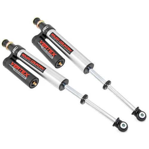 Rough Country Vertex 2.5 Adjustable External Reservoir Shocks 0-3.5" | 2022-2025 Toyota Tundra Rough Country Vertex 2.5 Adjustable External Reservoir Shocks 0-3.5" | 2022-2025 Toyota Tundra