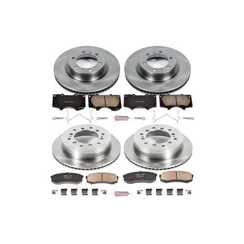 PowerStop OE Front and Rear Brake Kit Pads and Rotors 2024-2014 Toyota 4Runner (KOE5874) PowerStop OE Front and Rear Brake Kit Pads and Rotors 2024-2014 Toyota 4Runner (KOE5874)