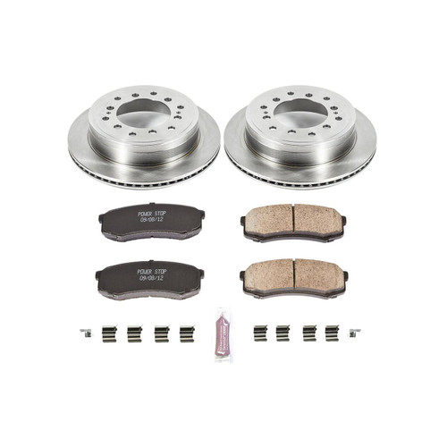 PowerStop OE Front and Rear Brake Kit Pads and Rotors 2024-2014 Toyota 4Runner (KOE5874)