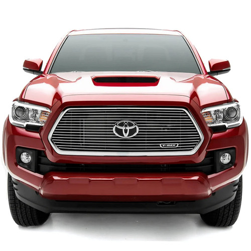 T-Rex Polished Billet Grille w/Logo Recess - 2023-2016 Toyota Tacoma (6219410) T-Rex Polished Billet Grille w/Logo Recess - 2023-2016 Toyota Tacoma (6219410)