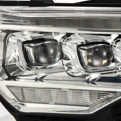 AlphaRex NOVA-Series G2 LED Projector Headlights - Chrome | 2014-2022 Toyota 4Runner (880809)