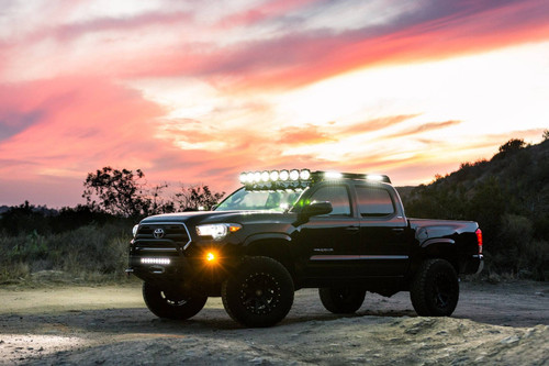 KC HiLiTES 50" Gravity LED PR06 Roof Rack - 2005+ Toyota Tacoma DBL Cab (92232)