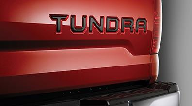 Toyota OEM Tundra Tailgate Insert Badge - Black | 2014-2021 Toyota