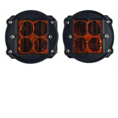 Heretic Amber Lens LED Fog Lights | 2010-2022 Toyota 4Runner Heretic Amber Lens LED Fog Lights | 2010-2022 Toyota 4Runner