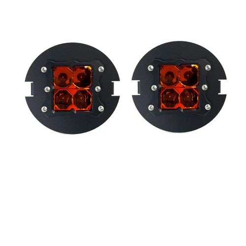 Heretic Amber Lens LED Fog Lights | 2005-2011 Toyota Tacoma Heretic Amber Lens LED Fog Lights | 2005-2011 Toyota Tacoma