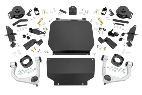 Rough Country 3.5" Lift Kit with Factory Rear Air Suspension | 2022-2025 Toyota Tundra