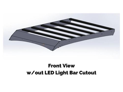 Cali Raised Economy Roof Rack - 2005+ Toyota Tacoma Double Cab