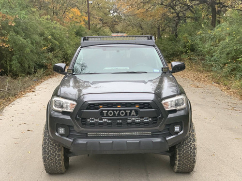 Cali Raised Premium Roof Rack (Adjustable) - 2005+ Toyota Tacoma Double Cab