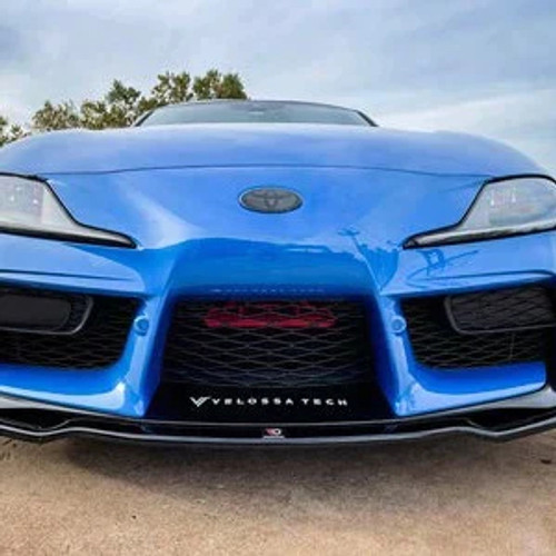 Burger Motorsports Velossa Tech BIG MOUTH Ram Air Intake Snorkel - Blue | 2020+ Toyota GR Supra