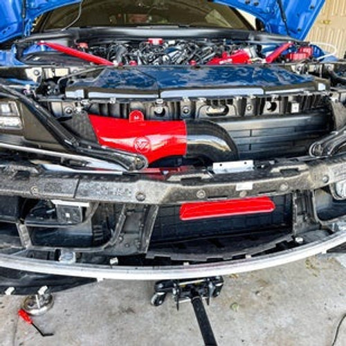 Burger Motorsports Velossa Tech BIG MOUTH Ram Air Intake Snorkel - Purple | 2020+ Toyota GR Supra