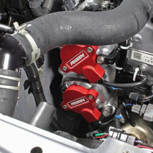 Perrin Performance Cam Solenoid Cover - Red | 2022+ Toyota GR86