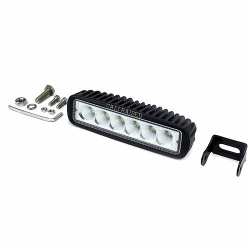 Cali Raised Slim Led Flood Work Light 18w (CRPOD007) Cali Raised Slim Led Flood Work Light 18w (CRPOD007)