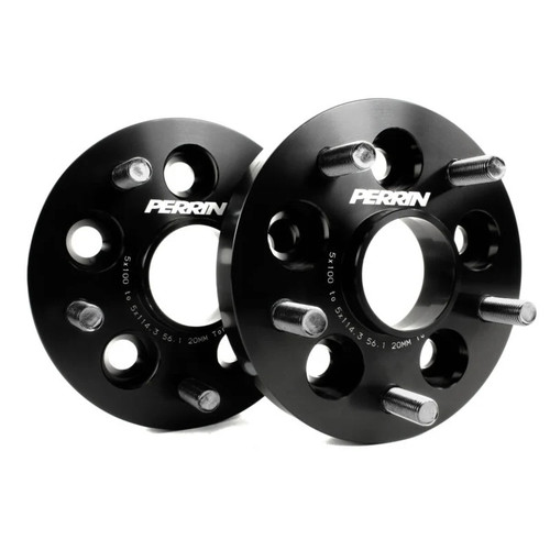 Perrin Performance Wheel Adapters 5x100 To 5x114.3 - 25MM Thickness | 2022+ Toyota GR86 Perrin Performance Wheel Adapters 5x100 To 5x114.3 - 25MM Thickness | 2022+ Toyota GR86