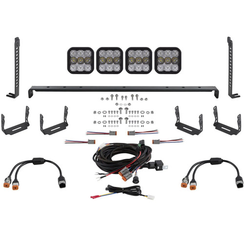 Diode Dynamics SS5 Stealth Grille LED Pod Kit | 2014-2023 Toyota 4Runner