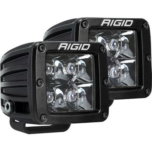 Rigid Industries D-Series Pro Spot Midnight - Clear | Universal Rigid Industries D-Series Pro Spot Midnight - Clear | Universal