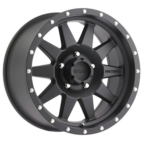 Method Race Wheels MR301 The Standard | MATTE BLACK | 5x150 | 18x9 | 18 Method Race Wheels MR301 The Standard | MATTE BLACK | 5x150 | 18x9 | 18