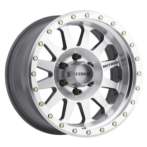 Method Race Wheels MR304 Double Standard | MACHINED - CLEAR COAT | 6x139.7 | 20x10 | Toyota Tacoma / 4Runner / 2022+ Tundra / LC250 Method Race Wheels MR304 Double Standard | MACHINED - CLEAR COAT | 6x139.7 | 20x10 | Toyota Tacoma / 4Runner / 2022+ Tundra / LC250