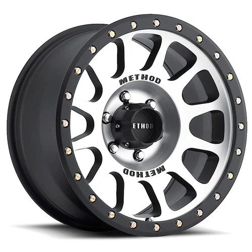 Method Race Wheels MR305 NV | MACHINED - MATTE BLACK LIP | 6x139.7 | 17x8.5 | Toyota Tacoma / 4Runner / 2022+ Tundra / LC250-1 Method Race Wheels MR305 NV | MACHINED - MATTE BLACK LIP | 6x139.7 | 17x8.5 | Toyota Tacoma / 4Runner / 2022+ Tundra / LC250-1