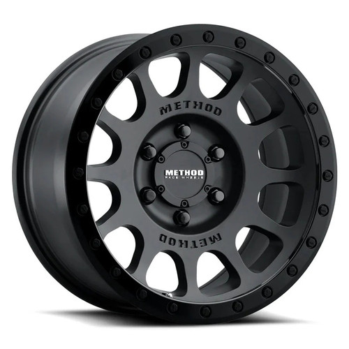 Method Race Wheels MR305 NV | MATTE BLACK - GLOSS BLACK LIP | 6x139.7 | 17x8.5 | Toyota Tacoma / 4Runner / 2022+ Tundra / LC250-1 Method Race Wheels MR305 NV | MATTE BLACK - GLOSS BLACK LIP | 6x139.7 | 17x8.5 | Toyota Tacoma / 4Runner / 2022+ Tundra / LC250-1
